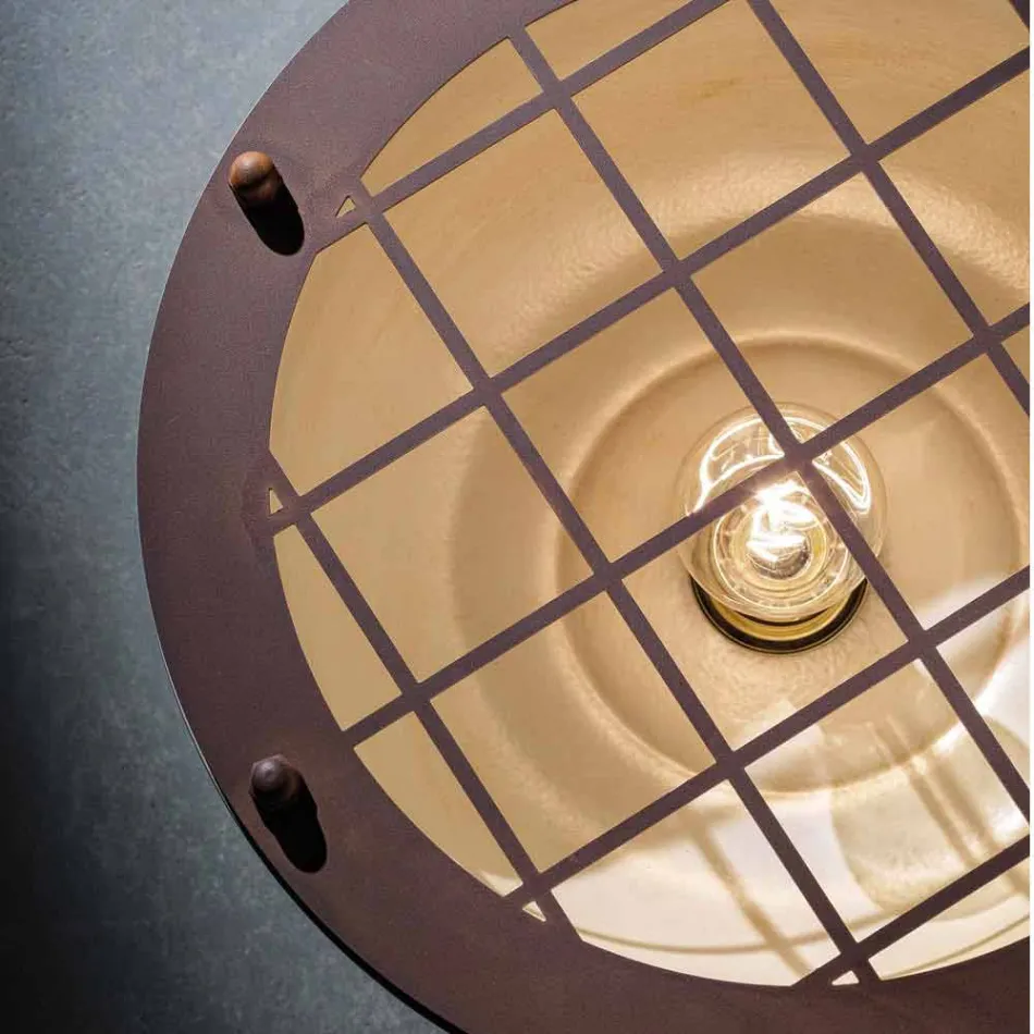 Tak marin stil keramik med galler Mary Ferroluce Viadurini