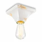 Tak keramiska tappning fyrkantig bas Ashley Ferroluce Viadurini