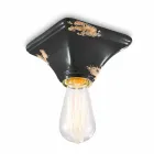 Tak keramiska tappning fyrkantig bas Ashley Ferroluce Viadurini