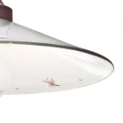 Vintage taklampa i keramik och handgjort järn i 3 storlekar - Asti Viadurini