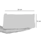 Konstnärlig handtryckt clutchväska, unikt stycke i bomull, 2 delar - Viadurini av Marchi Viadurini