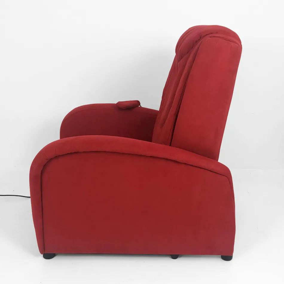 2 motorlyftstol med shiatsu massage gjord i Italien Bria Viadurini