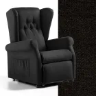 Tyglyftfåtölj med lyft-, avslappnings- och sängfunktioner - Romina Viadurini