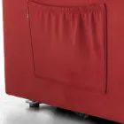 Tyglyftfåtölj med lyft-, avslappnings- och sängfunktioner - Romina Viadurini