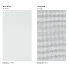 Vänster hörn utomhusfåtölj i aluminium och remmar tillverkad i Italien - Juliediv Viadurini