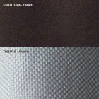 Låg trädgårdsfåtölj i galvaniserat stål med armstöd Made in Italy - Selvaggia Viadurini