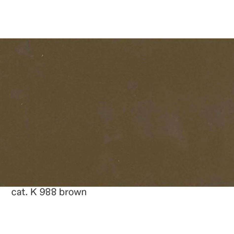 Klassisk fåtölj täckt i läder med träfötter tillverkade i Italien - Idra Viadurini