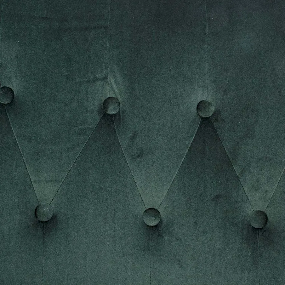 Fåtölj med justerbar struktur i kromat stål och sammet - Giulia Viadurini