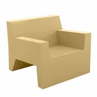 Jut av Vondom design utomhus fåtölj i polyetenharts Viadurini