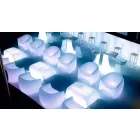 Blow Vondom polyetenharts utomhus fåtölj, design Viadurini