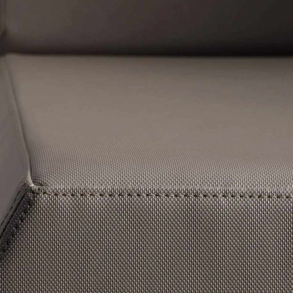 Utomhusfåtölj i polyeten med kudde Tillverkad i Italien - Chiabotto Viadurini