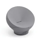 Polyeten utomhusfåtölj finns i olika färger - Handduk Viadurini