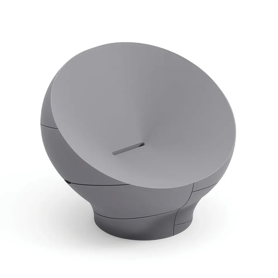 Polyeten utomhusfåtölj finns i olika färger - Handduk Viadurini