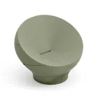 Utomhusfåtölj i polyeten finns i olika färger - Handduk Viadurini