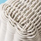 Utomhusfåtölj i vävd polyrattan - Charlie Viadurini