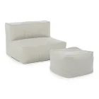 Utomhusfåtölj klädd i avtagbart tyg, Homemotion - Lydia Viadurini