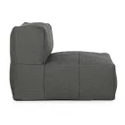 Utomhusfåtölj klädd i avtagbart tyg, Homemotion - Lydia Viadurini