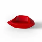 Modernt utformad polyeten trädgård fåtölj Ufo av Vondom Viadurini