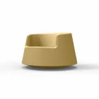 Modern design trädgård fåtölj Roulette Vondom i polyeten Viadurini