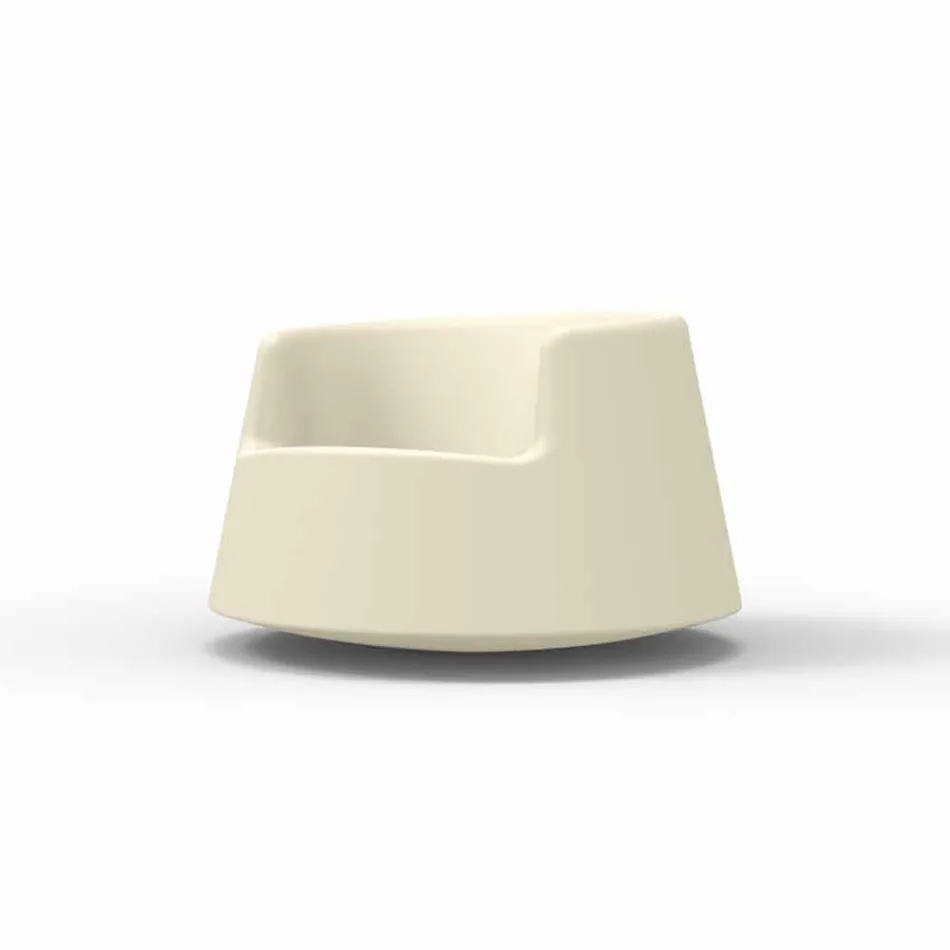 Modern design trädgård fåtölj Roulette Vondom i polyeten Viadurini