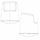 Modern design trädgård fåtölj Roulette Vondom i polyeten Viadurini