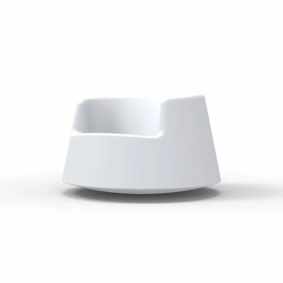 Modern design trädgård fåtölj Roulette Vondom i polyeten Viadurini