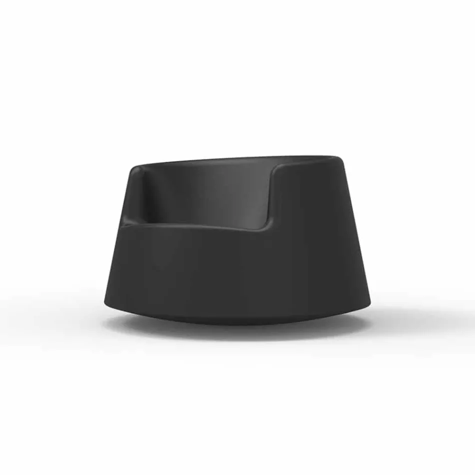 Modern design trädgård fåtölj Roulette Vondom i polyeten Viadurini
