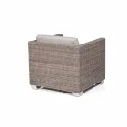 Fåtölj handvävda konstruktion trädgård Elsa Viadurini