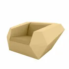 Faz trädgård fåtölj av Vondom modern design i polyeten Viadurini