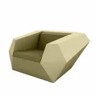 Faz trädgård fåtölj av Vondom modern design i polyeten Viadurini