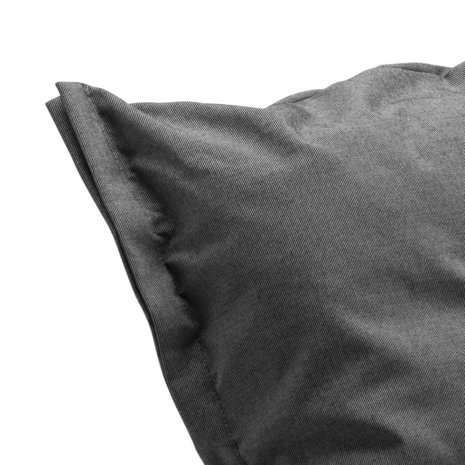 Trädgårdsfåtölj i polyeten och tyg tillverkad i Italien - Freccia Viadurini