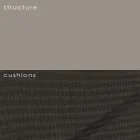 Trädgårdsfåtölj i polyeten och tyg tillverkad i Italien - Freccia Viadurini