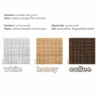 Polyeten Garden fåtölj handvävda Chad Viadurini