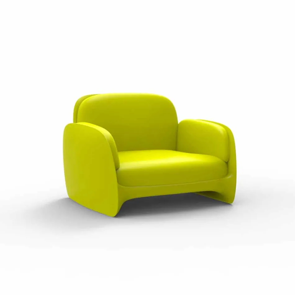 Pezzettina av Vondom polyeten trädgård fåtölj, design Viadurini