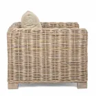 Homemotion inomhus / utomhus design Rotting Garden fåtölj - Ceara Viadurini