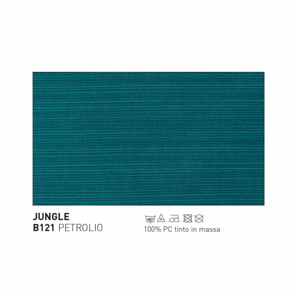 Modern Varaschin Emma trädgård fåtölj i solid iroko trä Viadurini