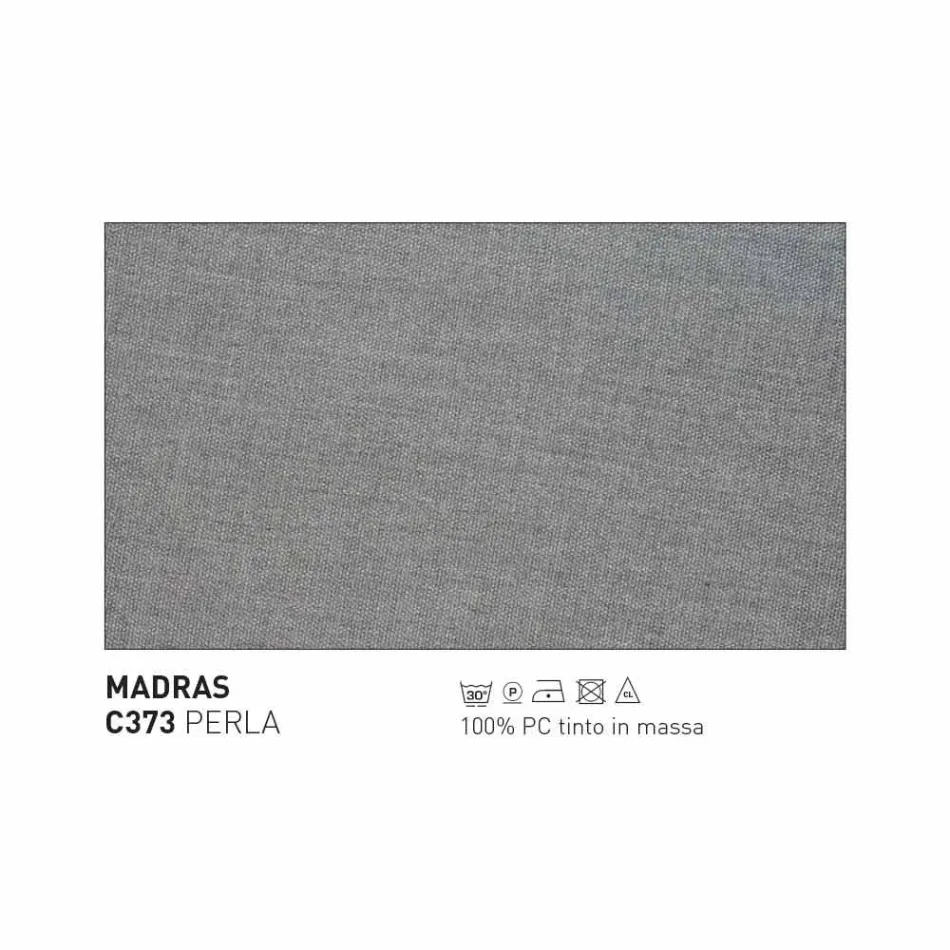 Modern Varaschin Emma trädgård fåtölj i solid iroko trä Viadurini