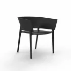 Vondom Africa trädgård fåtölj i polypropen och glasfiber Viadurini