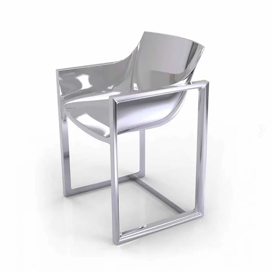 WallStreet Vondom trädgård fåtölj, polypropen och glasfiber Viadurini