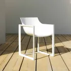 WallStreet Vondom trädgård fåtölj, polypropen och glasfiber Viadurini