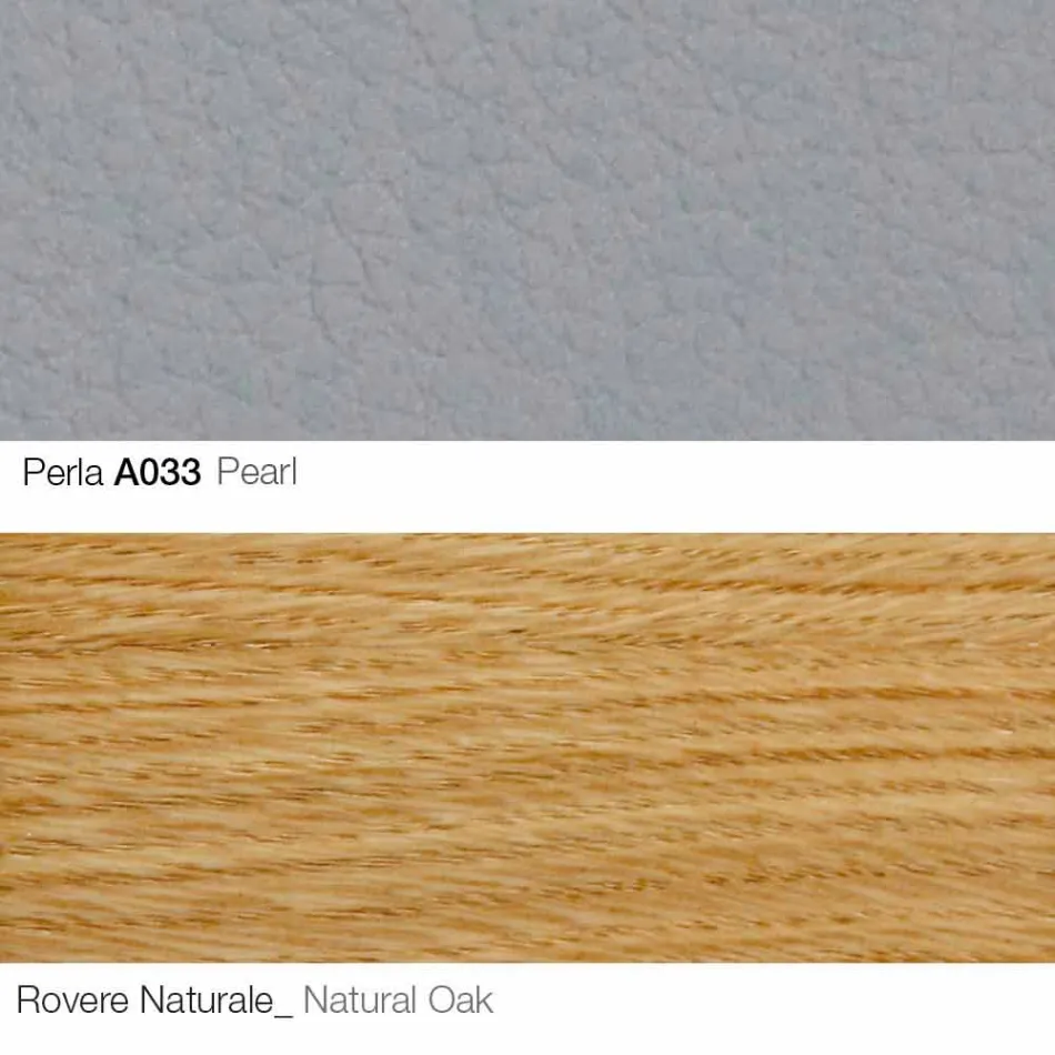 Vardagsrumsfåtölj med fotstöd i läder och trä Tillverkad i Italien - fjäril Viadurini