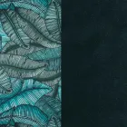 Vardagsrumsfåtölj i tyg och metall Tillverkad i Italien 2 delar - Sangria Viadurini