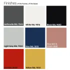 Vardagsrumsfåtölj i tyg och metall Tillverkad i Italien 2 delar - Sangria Viadurini