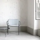 Vardagsrumsfåtölj klädd i tyg Made in Italy 2 delar - Sangria Viadurini