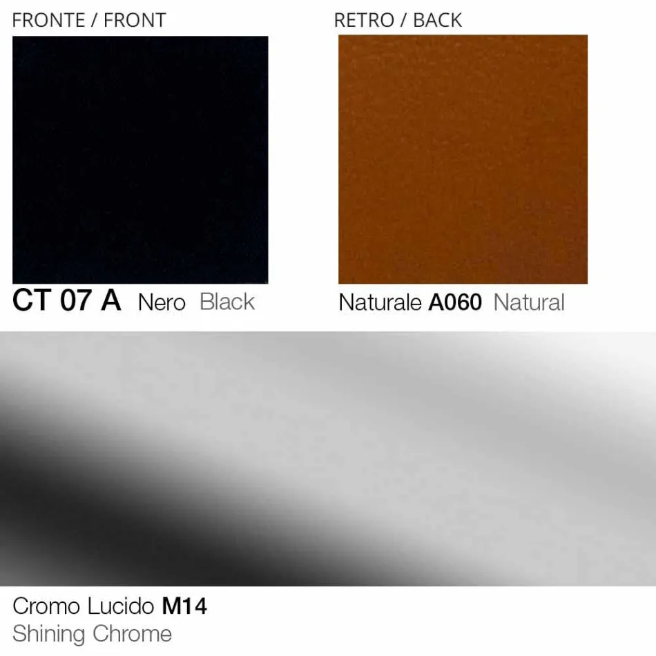 Vridbar vardagsrumsfåtölj i läder och metall tillverkad i Italien - fjäril Viadurini