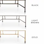 Tyg Vardagsrumsfåtölj med metallkonstruktion Tillverkad i Italien - Manila Viadurini