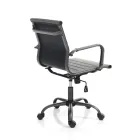 Kontorsfåtölj med högt eller lågt ryggstöd - Rubidio Viadurini