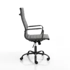 Kontorsfåtölj med högt eller lågt ryggstöd - Rubidio Viadurini