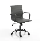 Kontorsfåtölj med högt eller lågt ryggstöd - Rubidio Viadurini