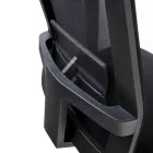 Vridbar kontorsfåtölj med gaslyft i teknisk tyg och nät - kontor Viadurini